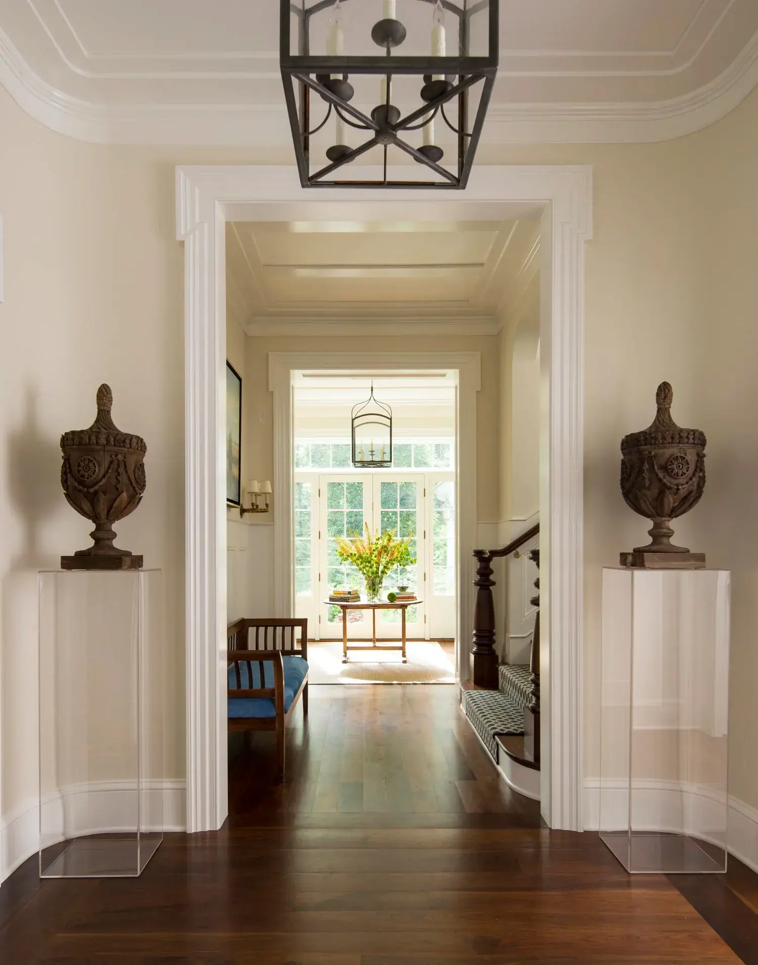 Inside the studio — a considered, material-rich interior